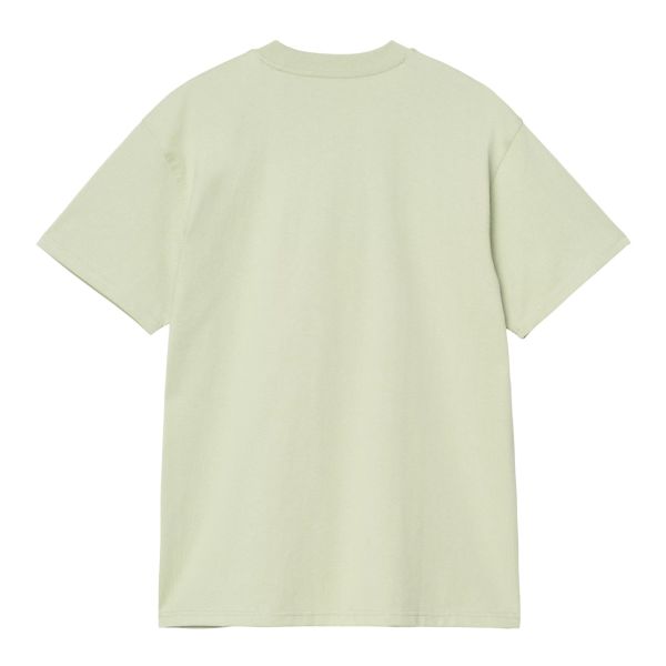 Carhartt WIP American Script T-shirt Licht Groen