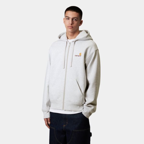 Carhartt WIP American Script Vest Grijs