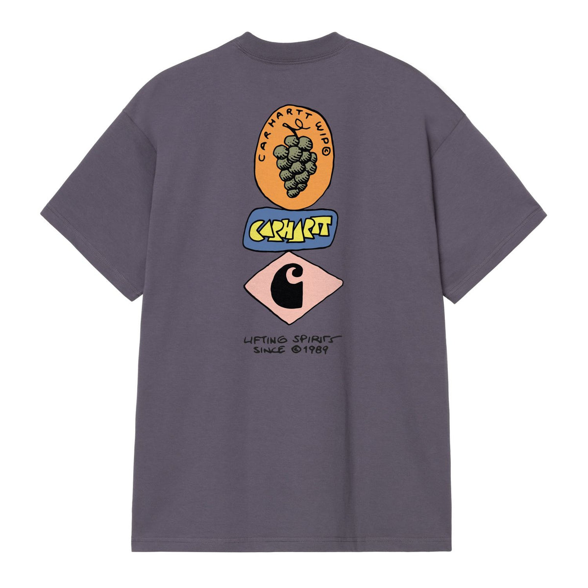 Carhartt WIP Stacked Grapes T-shirt Paars