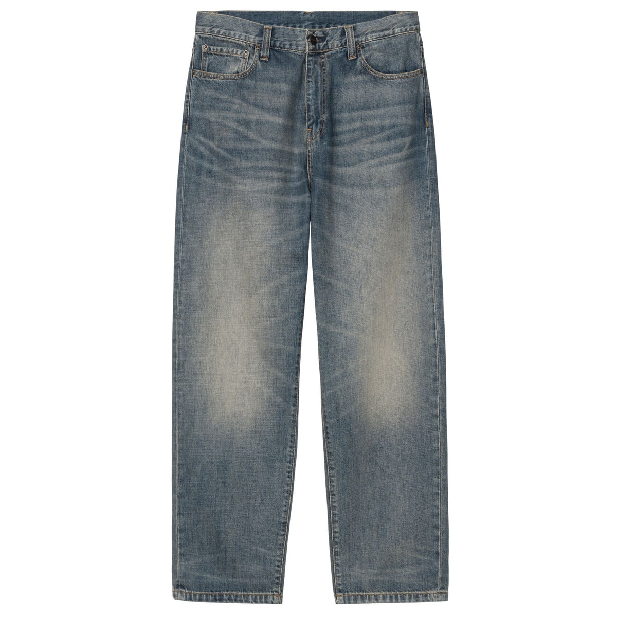 Carhartt WIP Aaron Jeans Donker Blauw