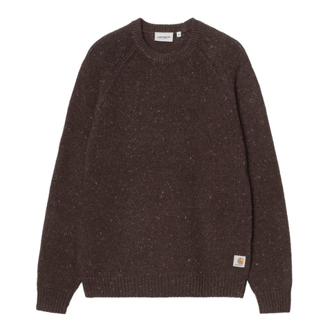 Carhartt WIP Anglistic Sweater Bruin