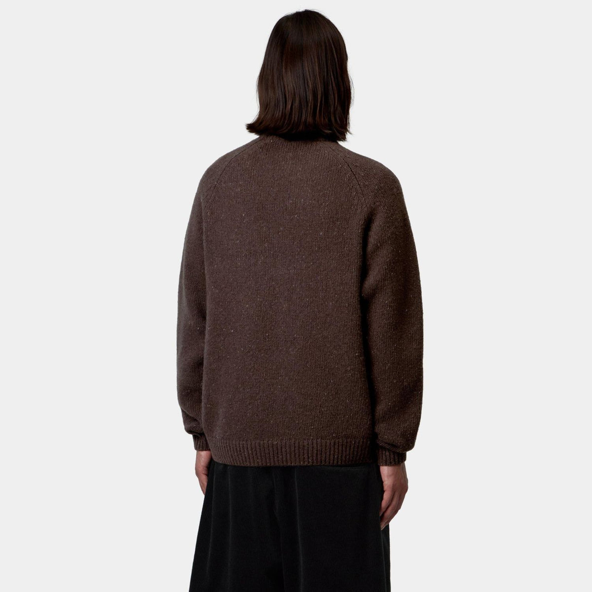Carhartt WIP Anglistic Sweater Bruin