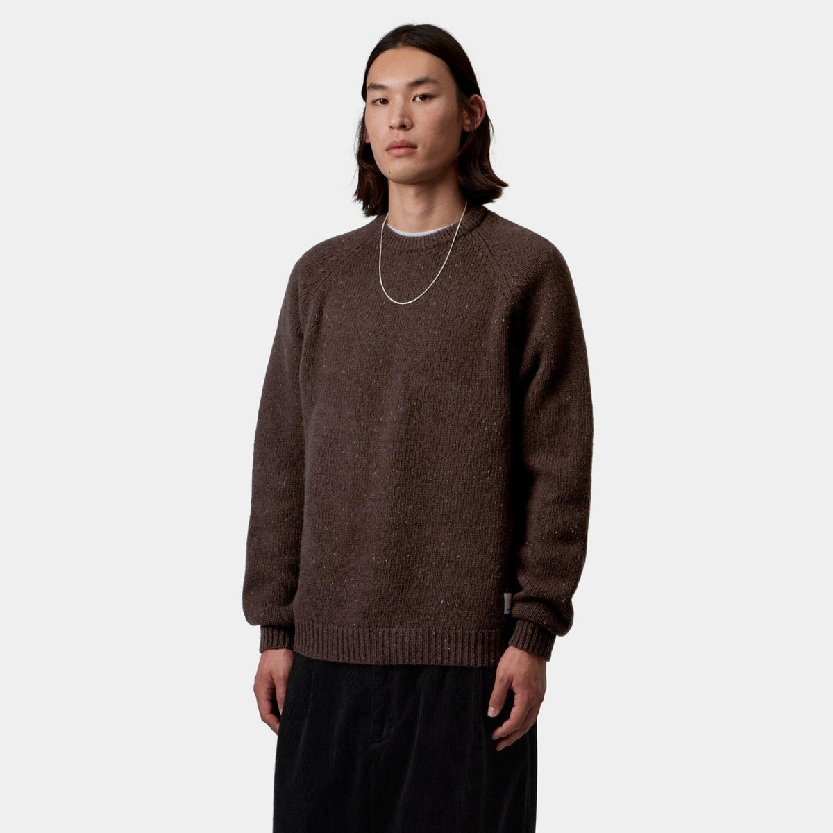 Carhartt WIP Anglistic Sweater Bruin