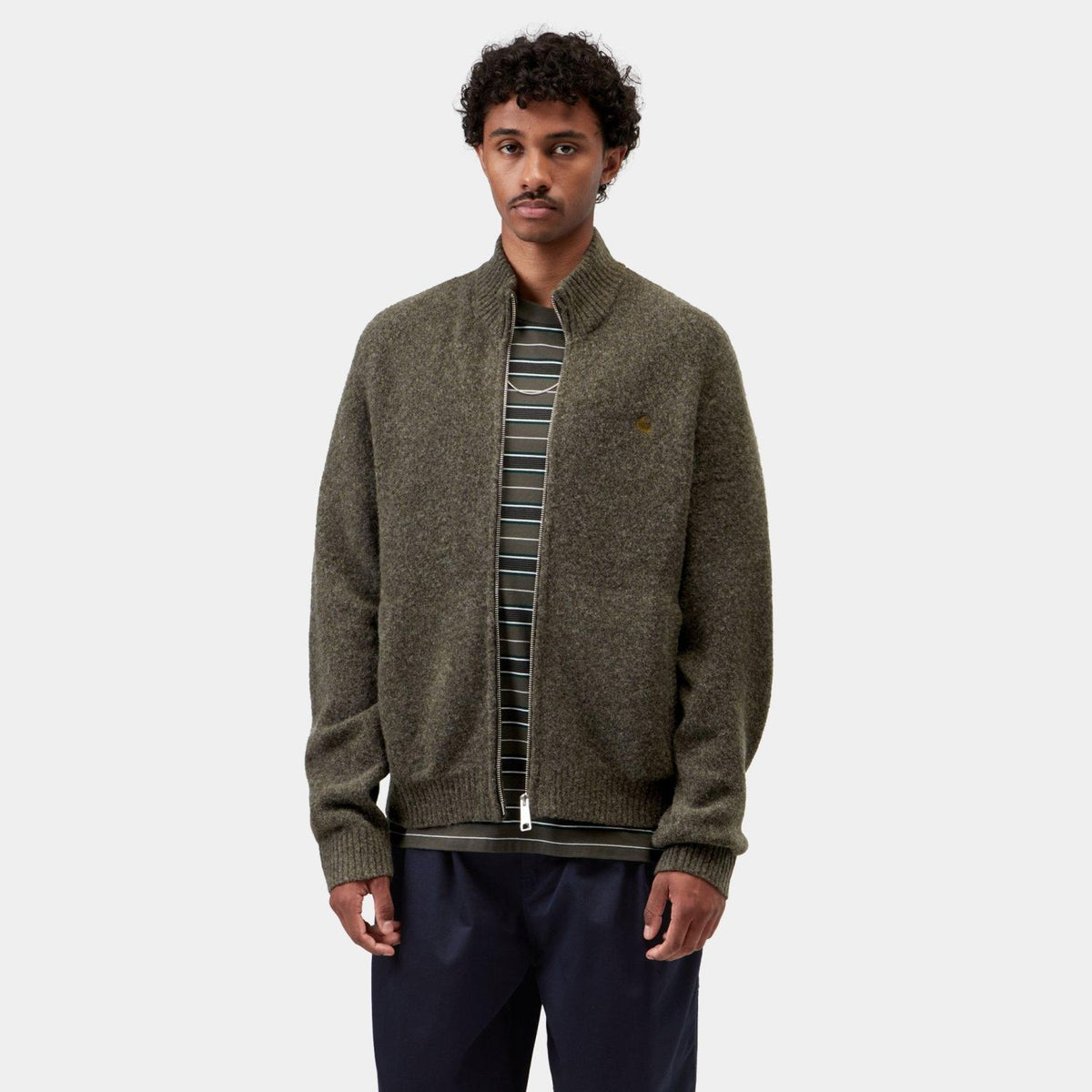 Carhartt WIP Curtis Vest Antraciet