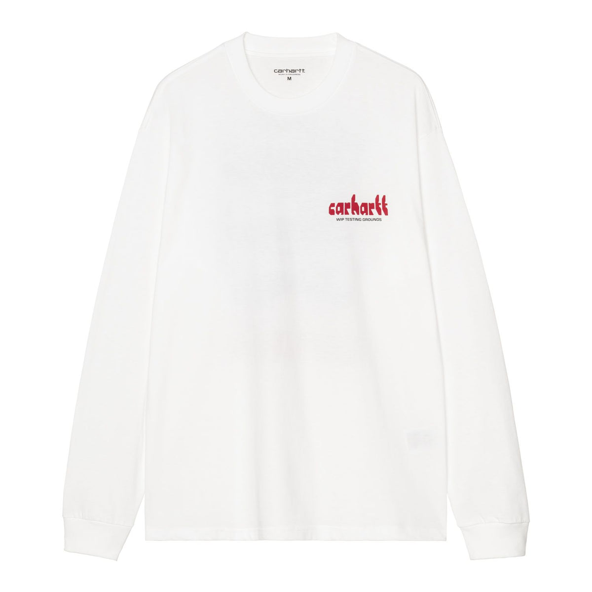 Carhartt WIP Framework Longsleeve T-shirt Wit