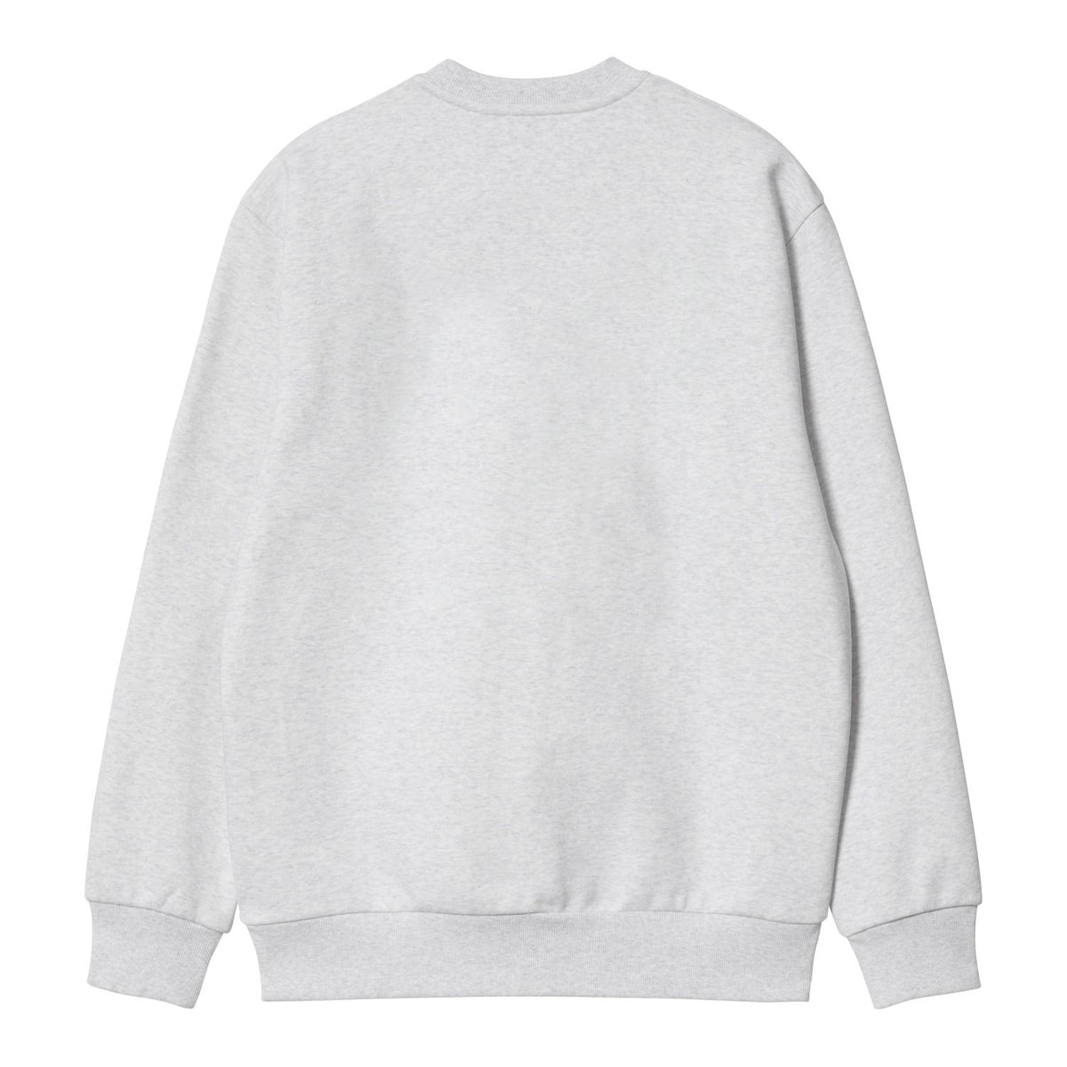 Carhartt WIP Logo Sweater Grijs