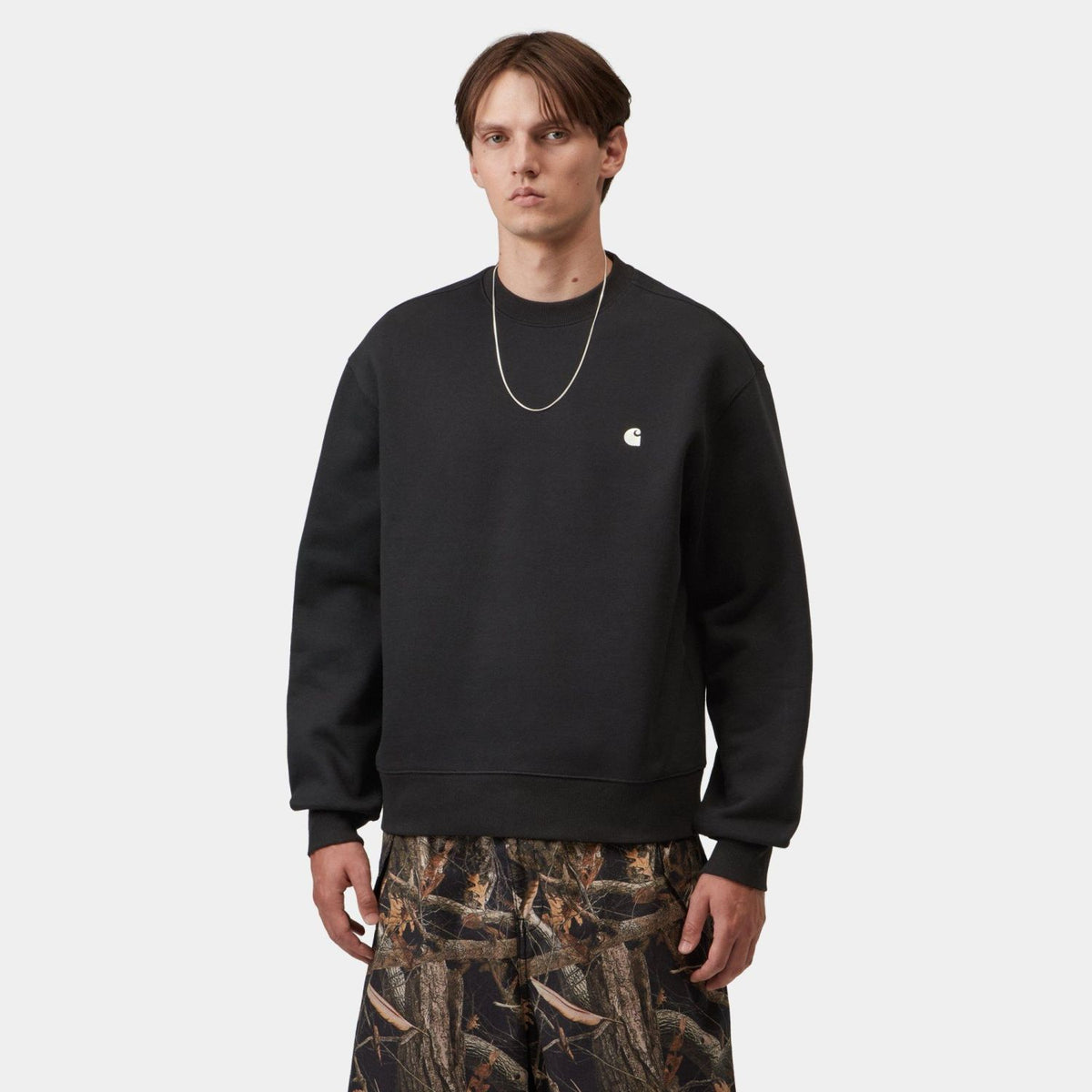 Carhartt WIP Mack Sweater Zwart