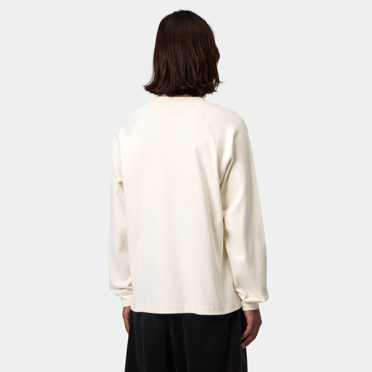 Carhartt WIP Signature Rib Longsleeve T-shirt Off White