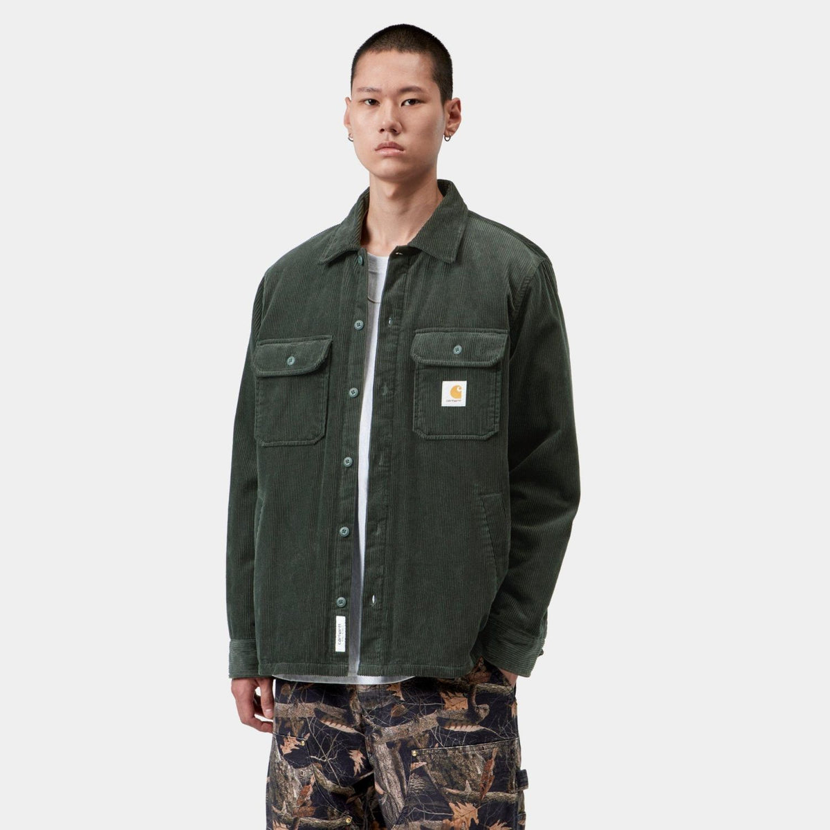 Carhartt WIP Whitsome Overshirt Donker Groen