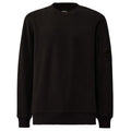 CP Company Diagonal Raised Fleece Lens Sweater Zwart