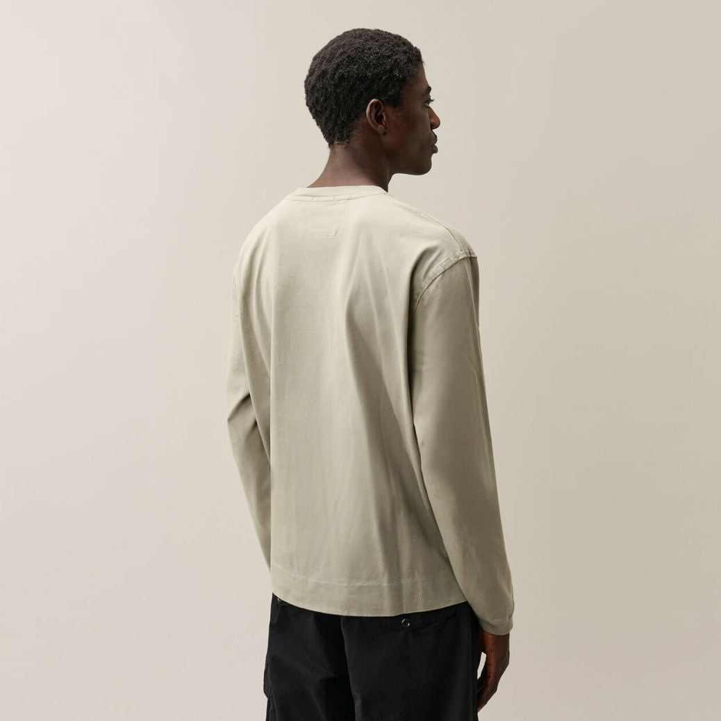 CP Company Mercerized Twisted Longsleeve T-shirt Grijs