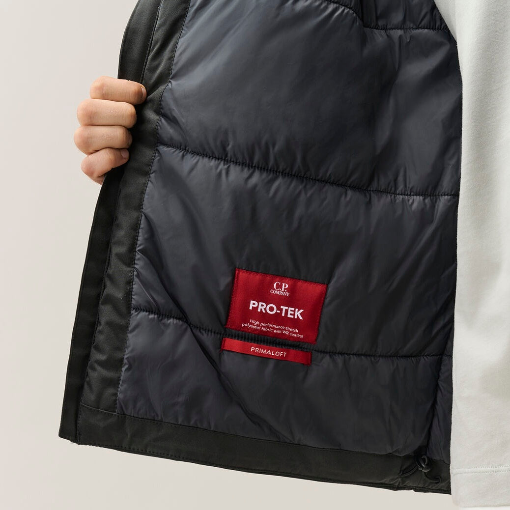 CP Company Pro-Tek Primaloft Silver Hooded Lens Jack Antraciet