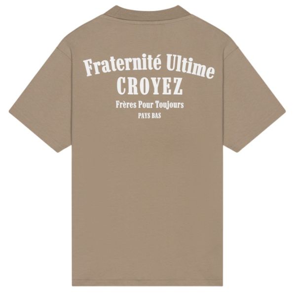 Croyez Fraternité T-shirt Beige