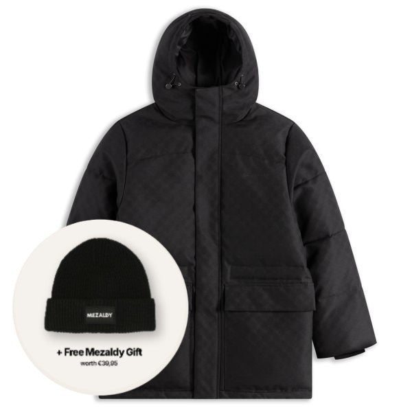 Daily Paper Oba Monogram Puffer Zwart
