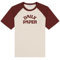 Daily Paper Contrast Raglan Sleeve T-shirt Off White/Bordeaux