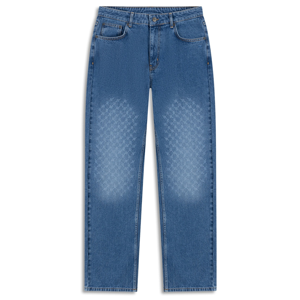 Daily Paper Faded Monogram Amba Jeans Blauw