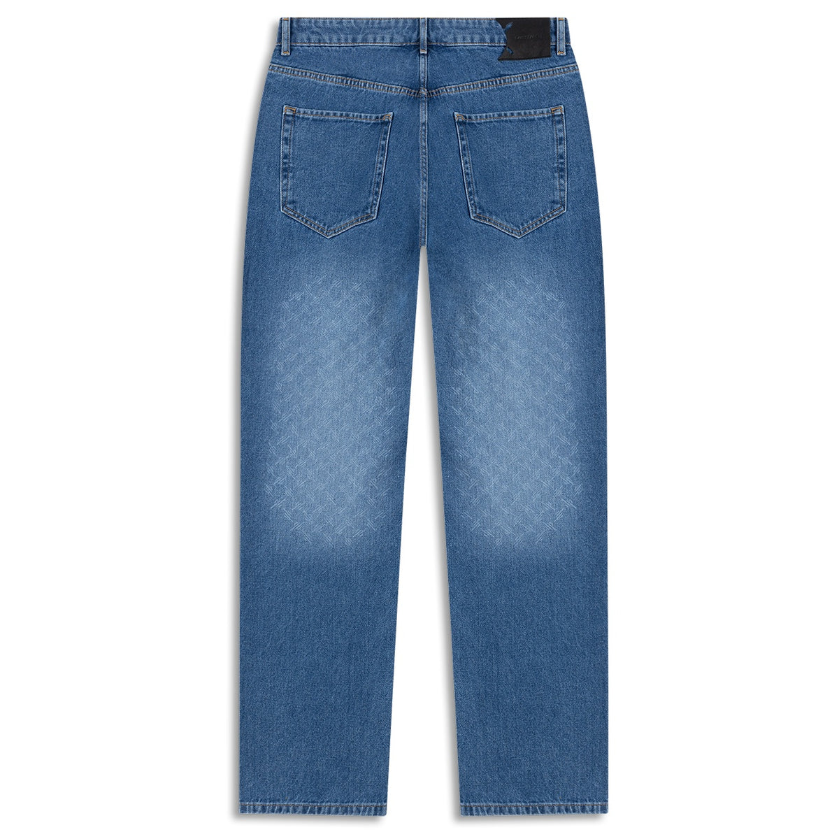 Daily Paper Faded Monogram Amba Jeans Blauw