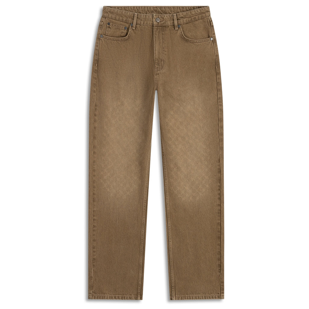 Daily Paper Faded Monogram Amba Jeans Beige
