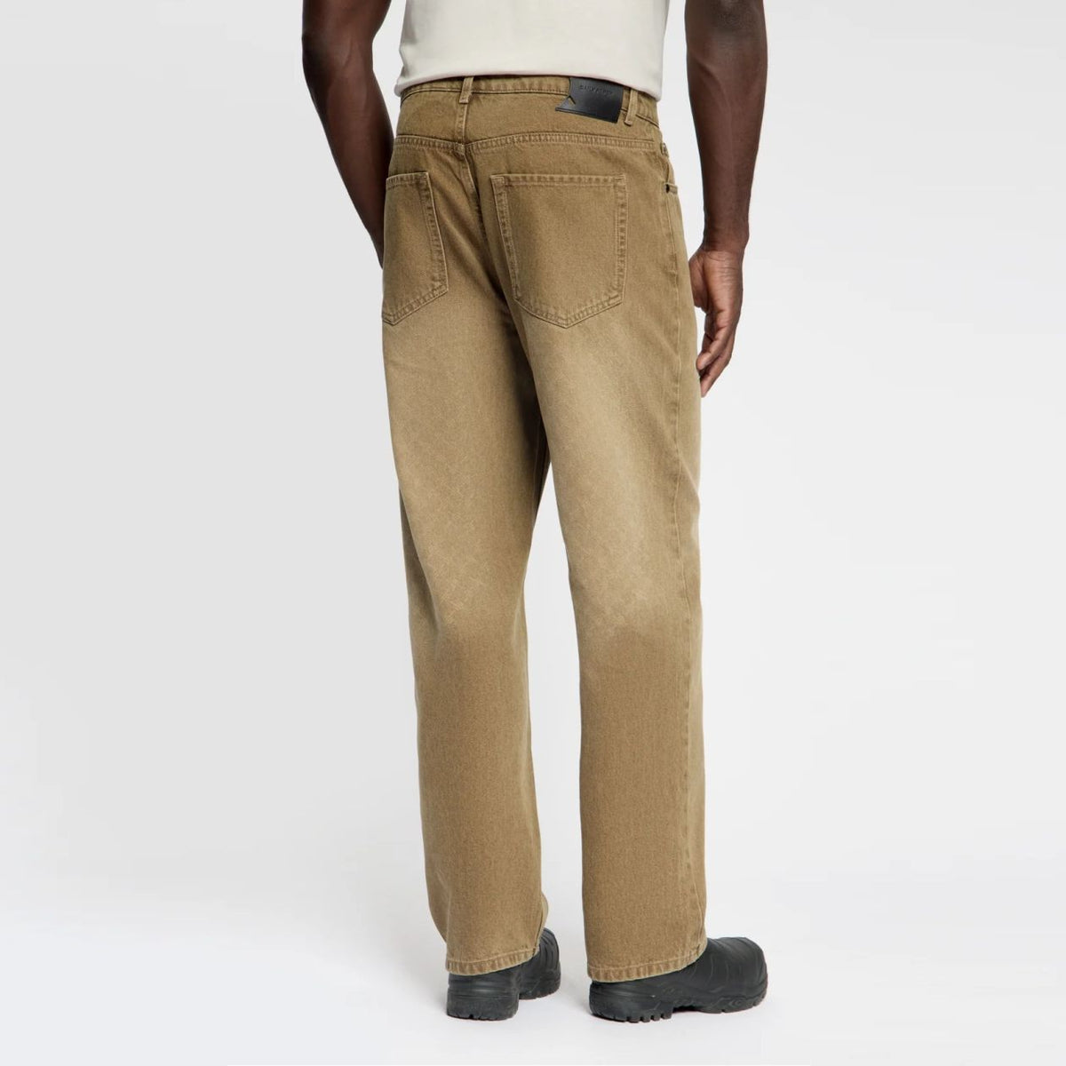Daily Paper Faded Monogram Amba Jeans Beige