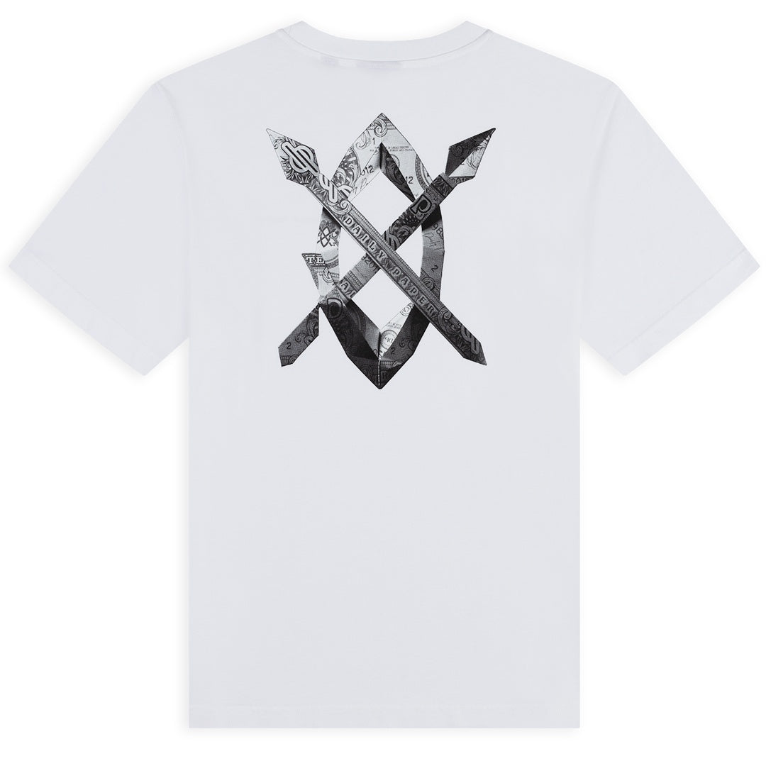 Daily Paper Origami Shield T-shirt Wit