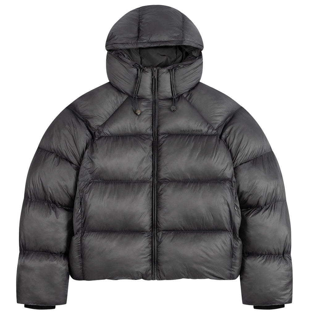 Daily Paper Raglan Sleeve Dias Puffer Zwart