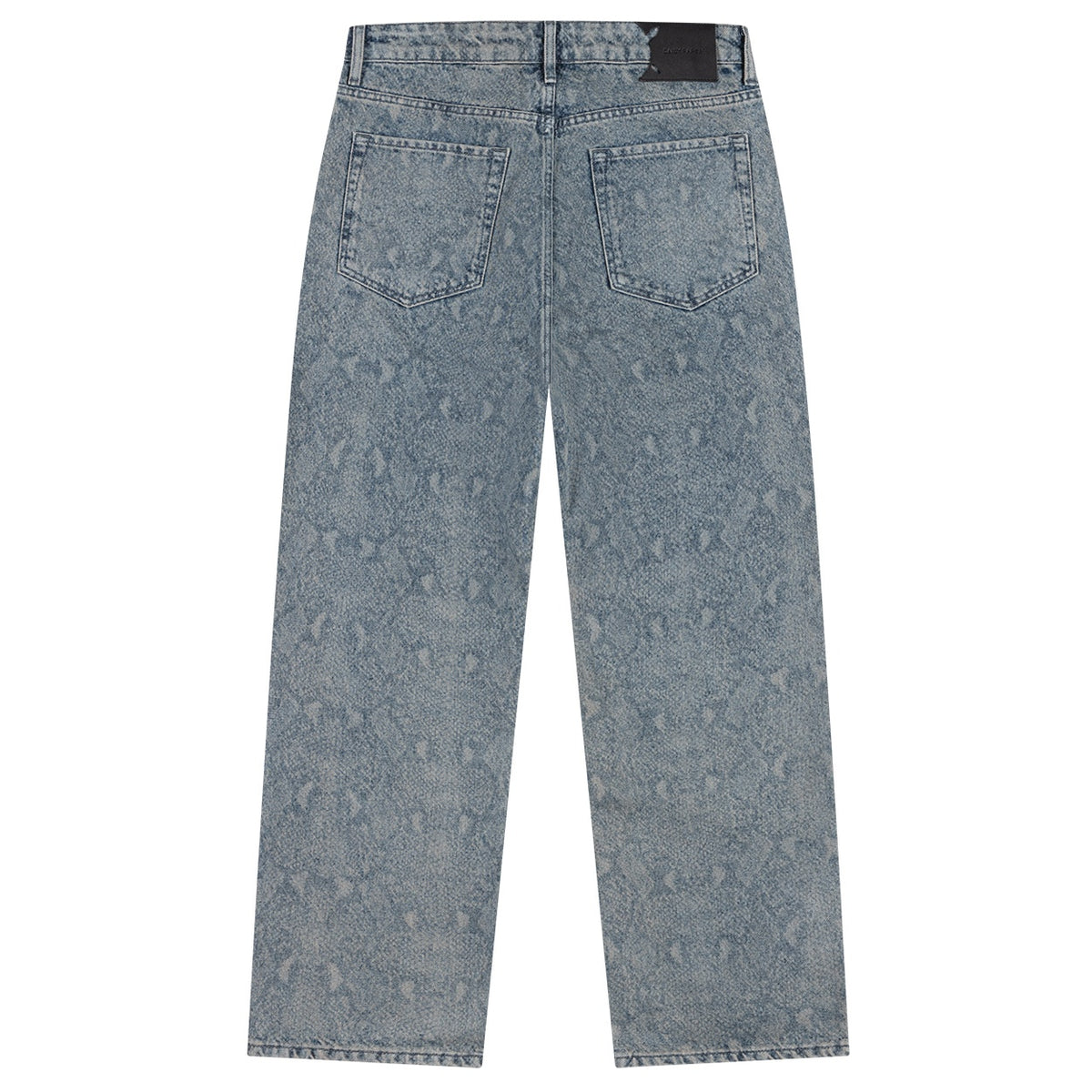 Daily Paper Snake Laser Amba Jeans Blauw