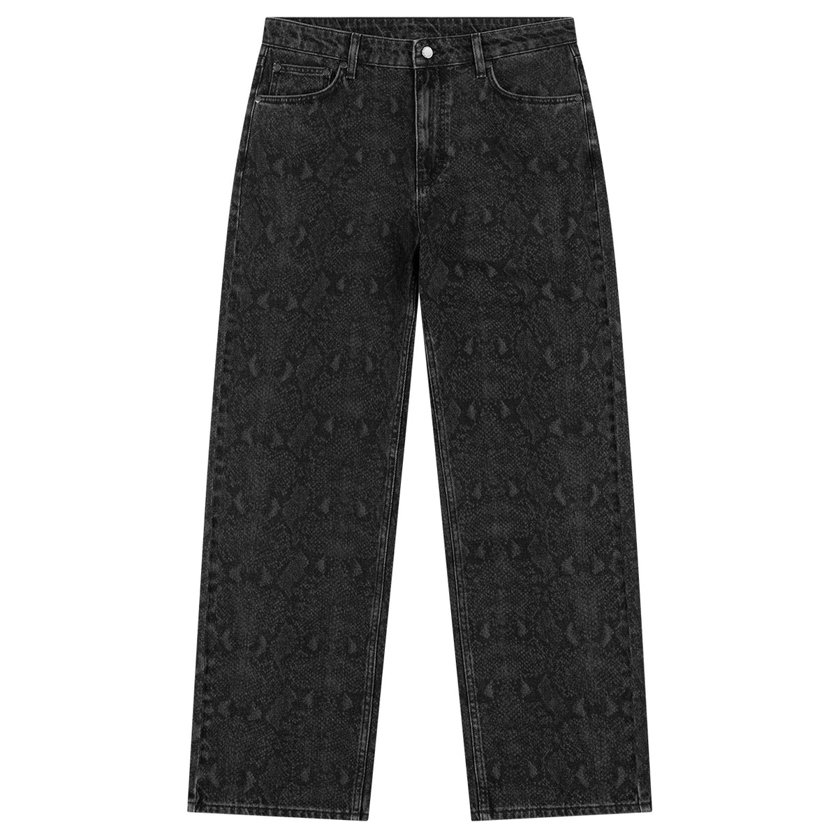 Daily Paper Snake Laser Amba Jeans Zwart
