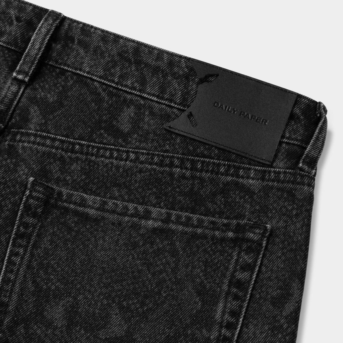 Daily Paper Snake Laser Amba Jeans Zwart