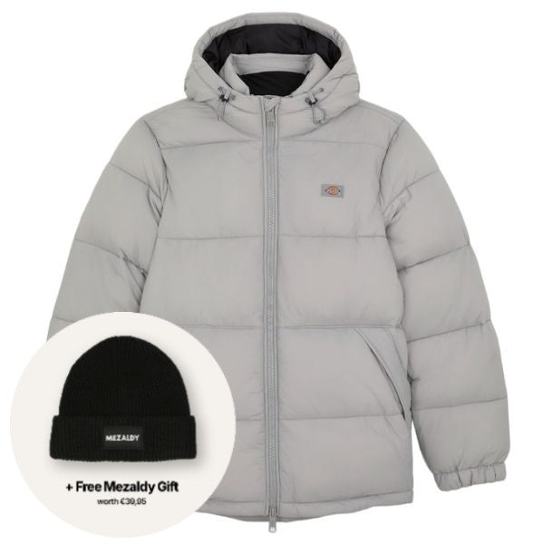 Dickies Waldenburg Hooded Puffer Grijs