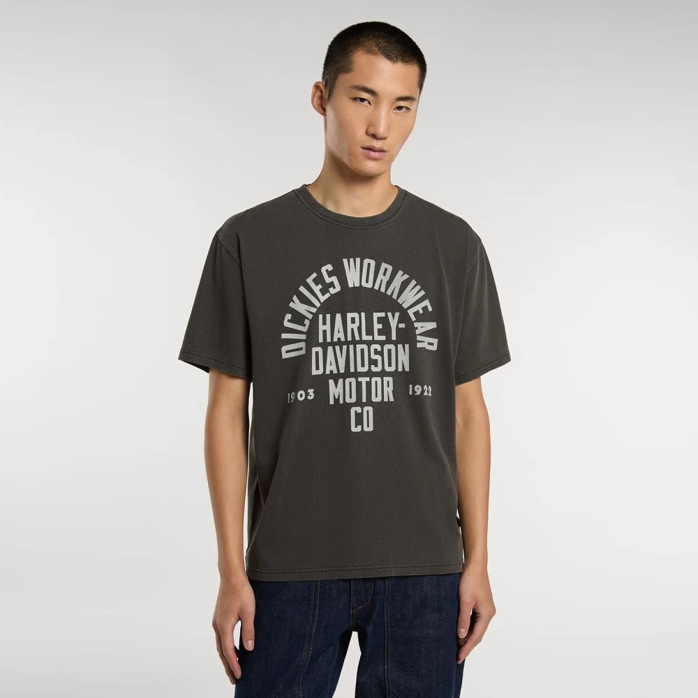 Dickies x Harley-Davidson Graphic T-shirt Zwart – Mezaldy