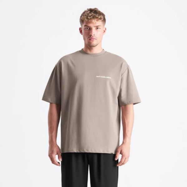 Don't Waste Culture Cleo T-shirt Grijs