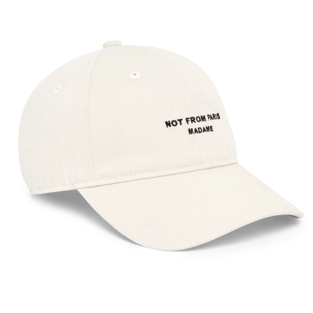 Drôle De Monsieur Slogan Cap Wit