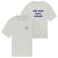 Drôle De Monsieur Slogan T-shirt Grijs