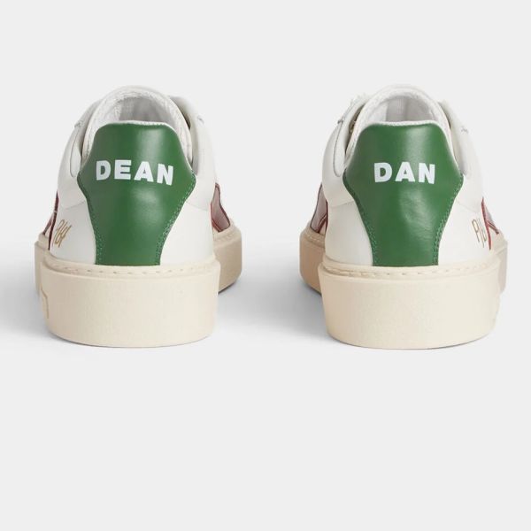 Dsquared2 Rider Sneaker Wit/Bordeaux/Groen