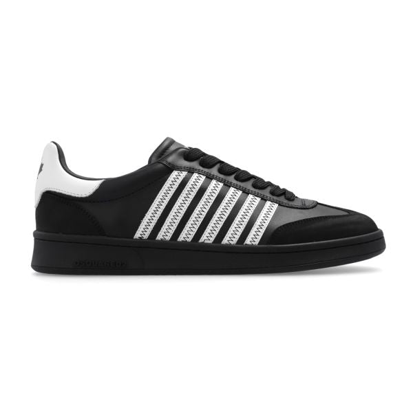 Dsquared2 Striped Sneaker Zwart/Wit