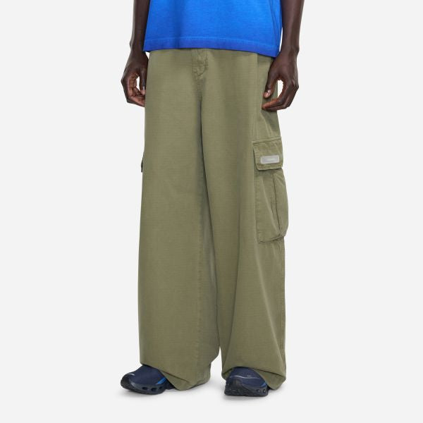 Flâneur Ripstop Cargo Broek Donker Groen