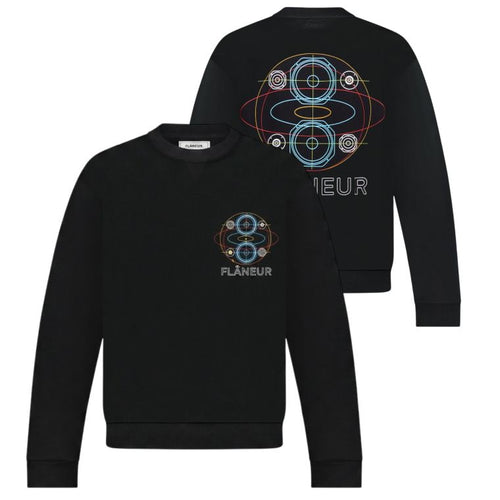 Flâneur Speaker Sweater Zwart