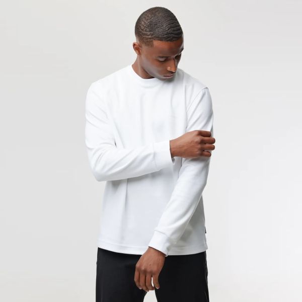 Genti Logo Longsleeve T-shirt Wit