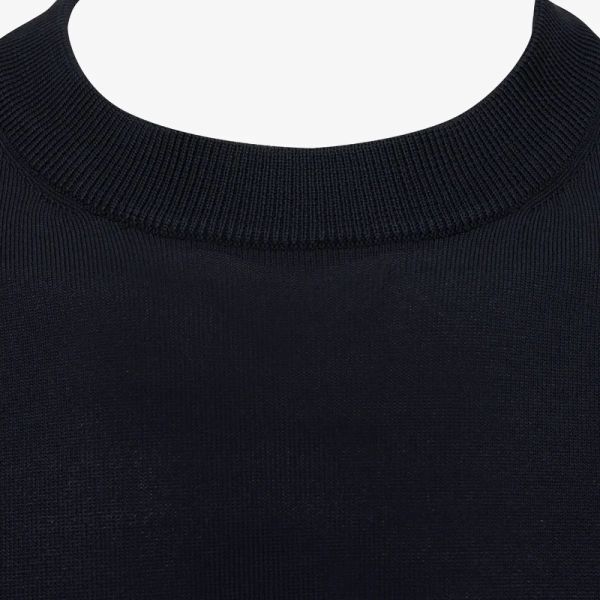 Genti Round Trui Navy