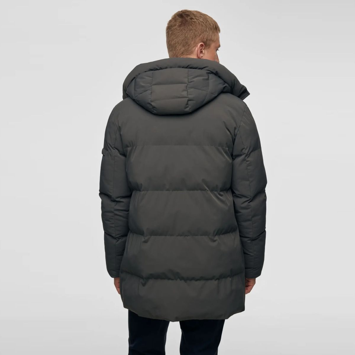 Genti Chris Parka Antraciet