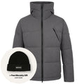 Genti Cross Monogram Puffer Antraciet