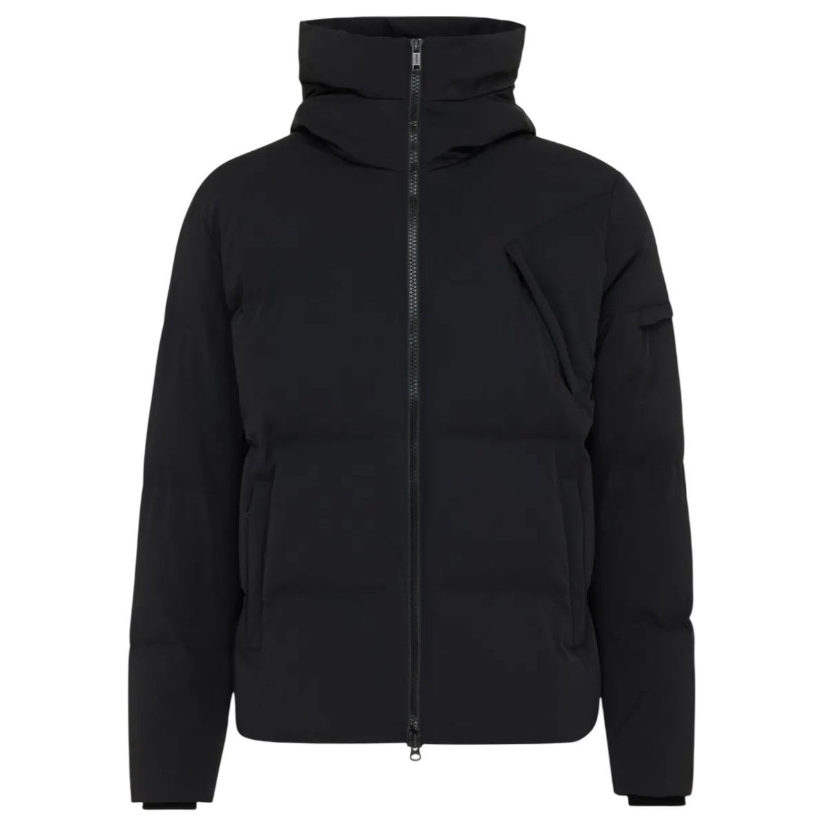 Genti Cross Puffer Zwart