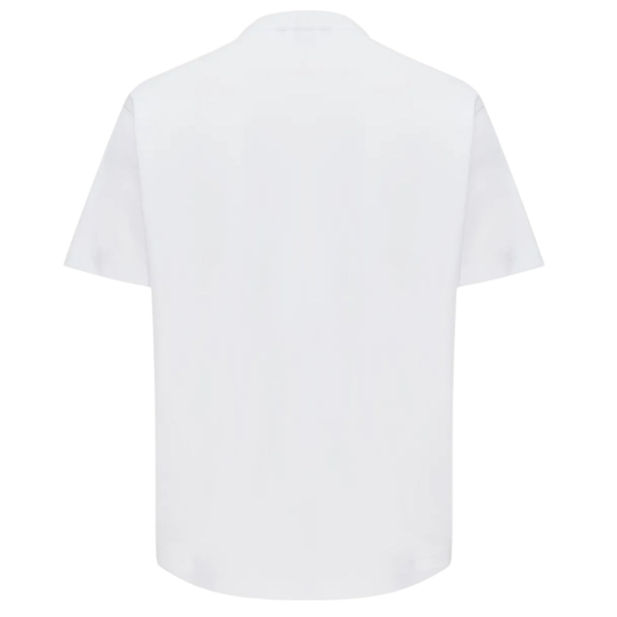 Genti Embroidered Logo T-shirt Wit