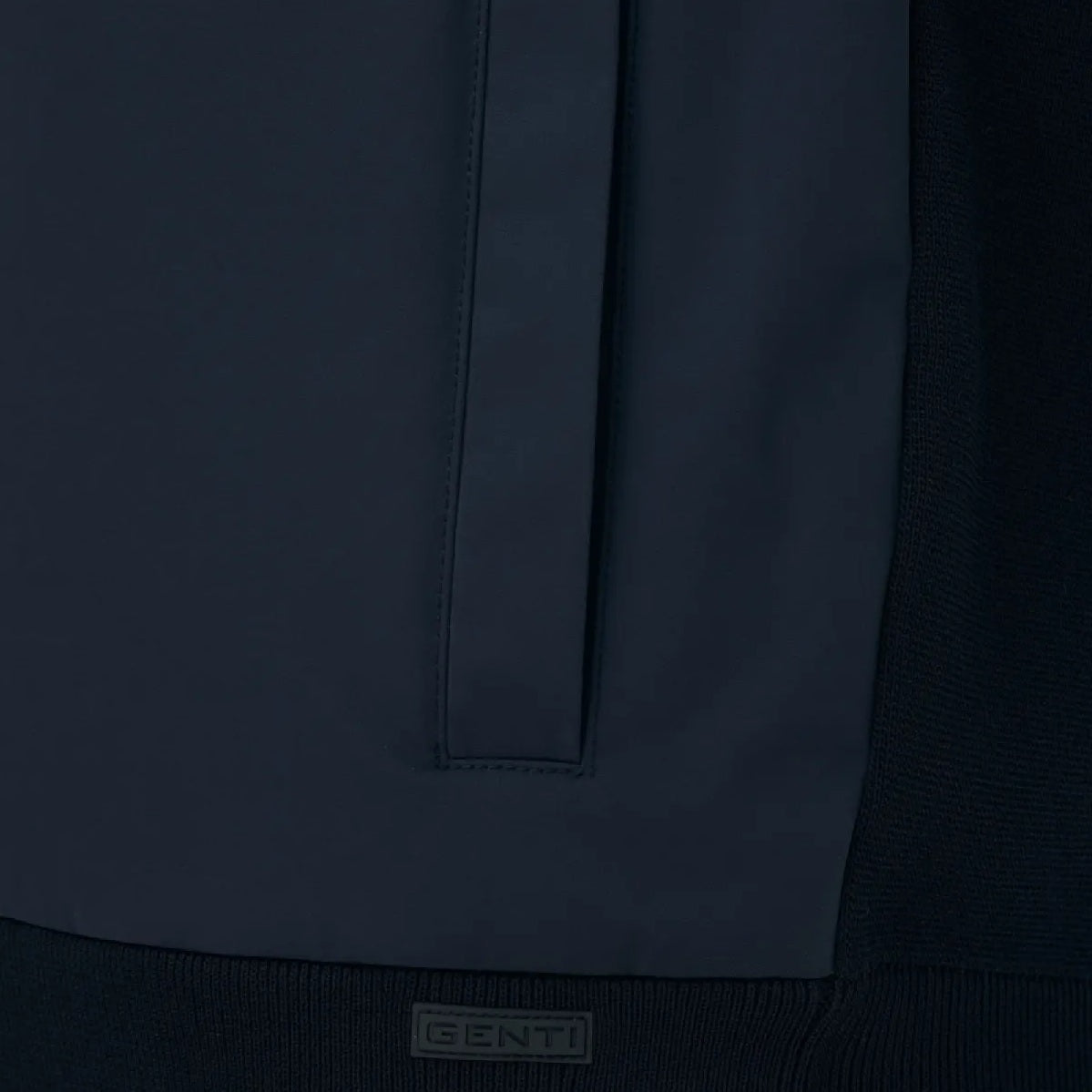 Genti Knitted Jack Navy
