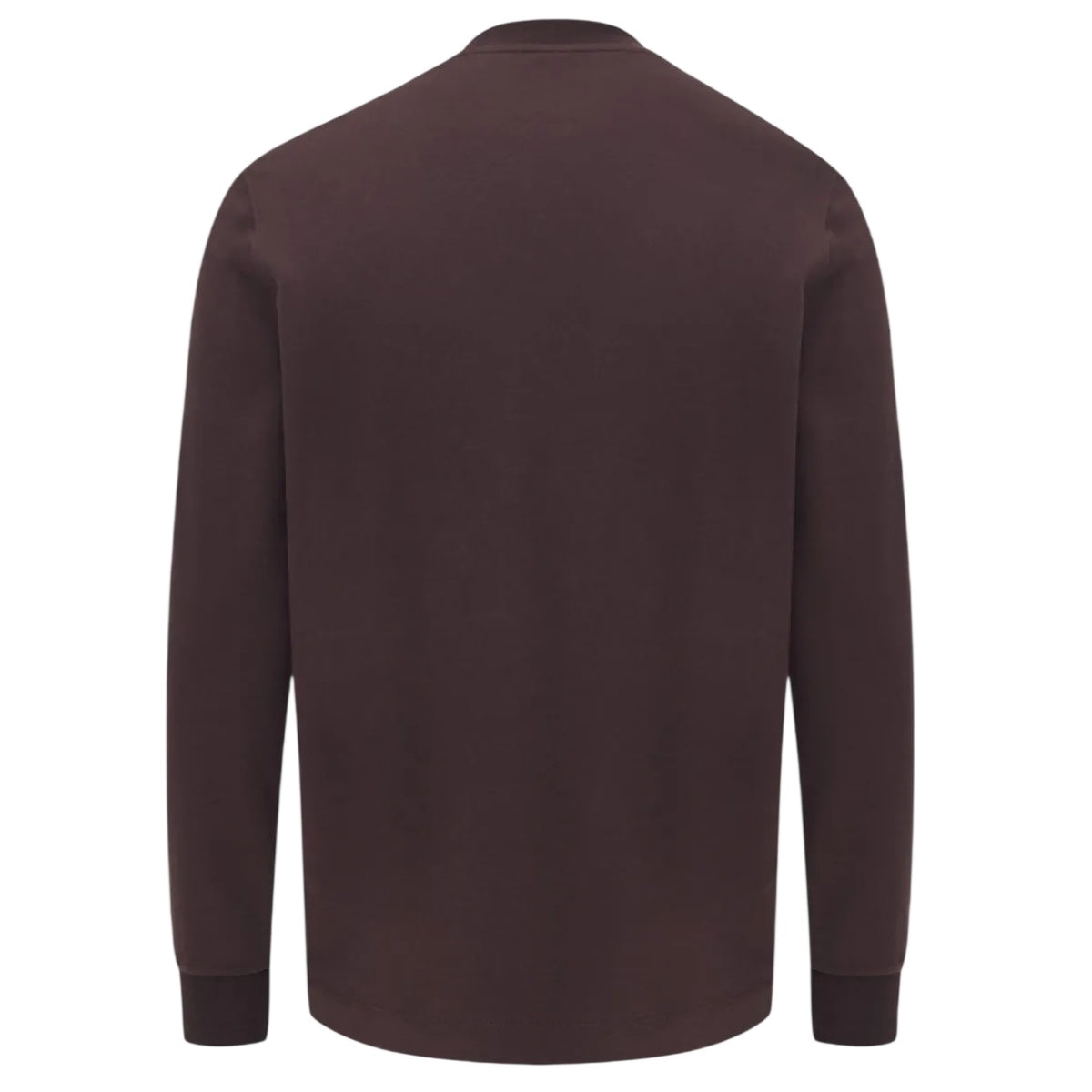 Genti Logo Longsleeve T-shirt Bordeaux