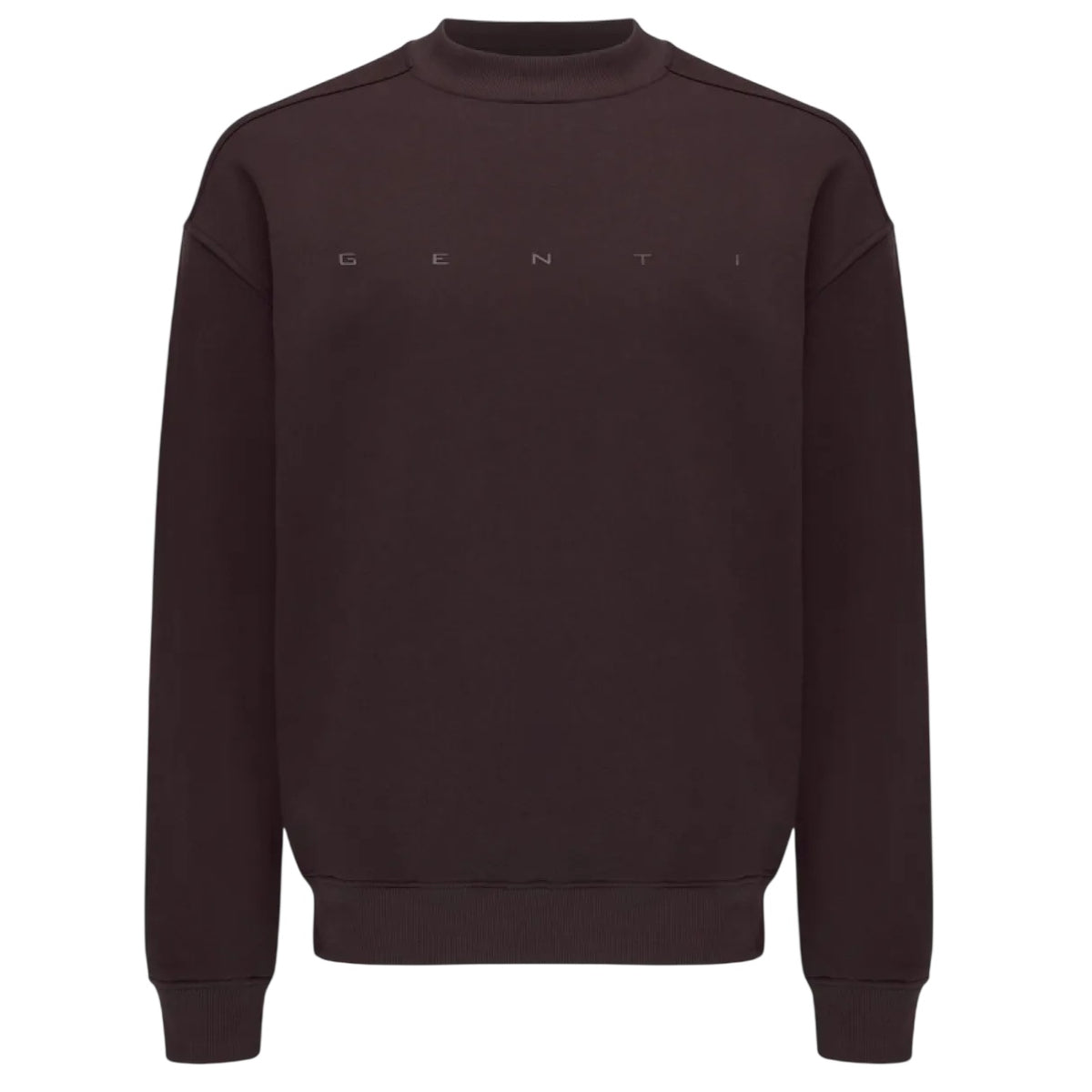 Genti Logo Sweater Bordeaux