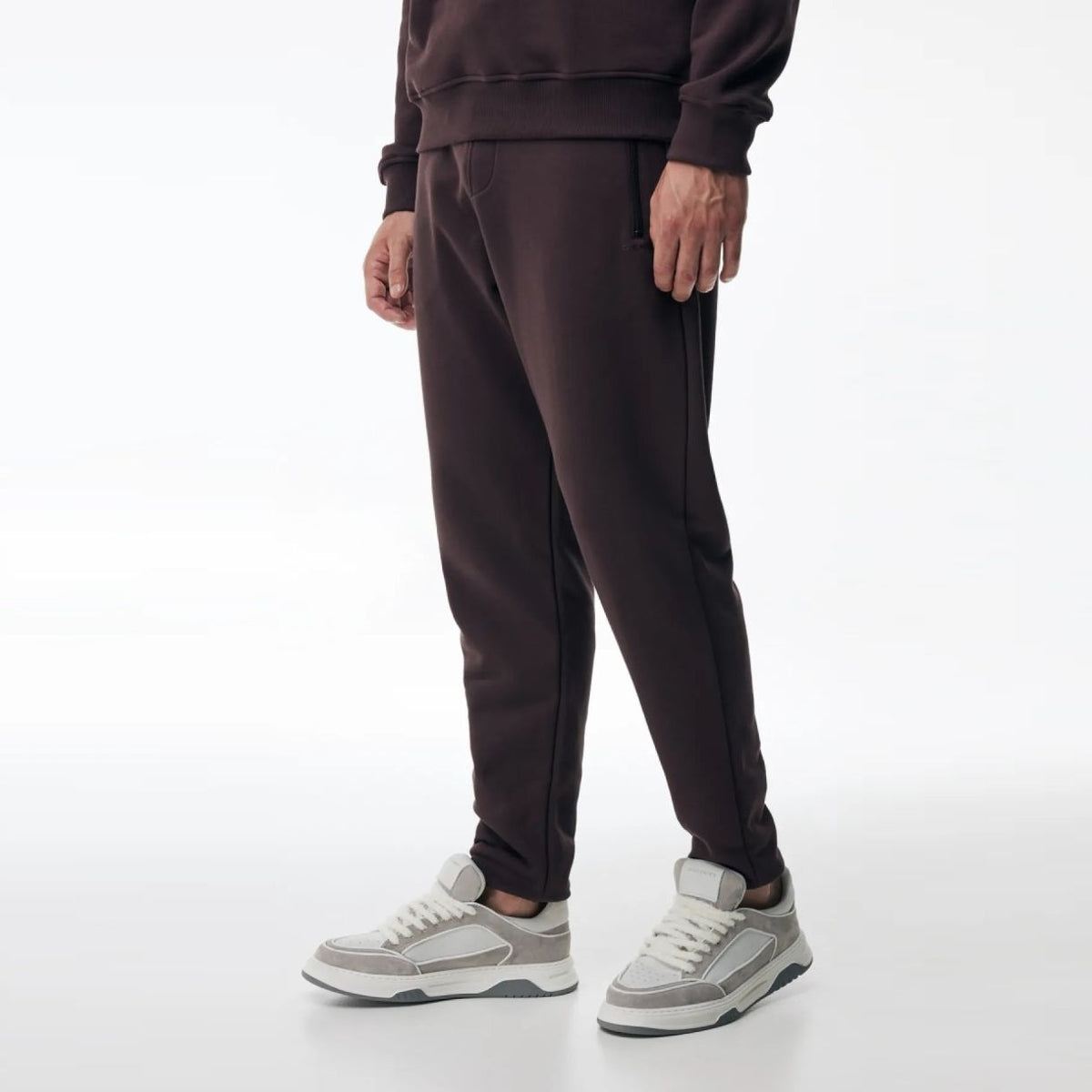 Genti Logo Trainingsbroek Bruin