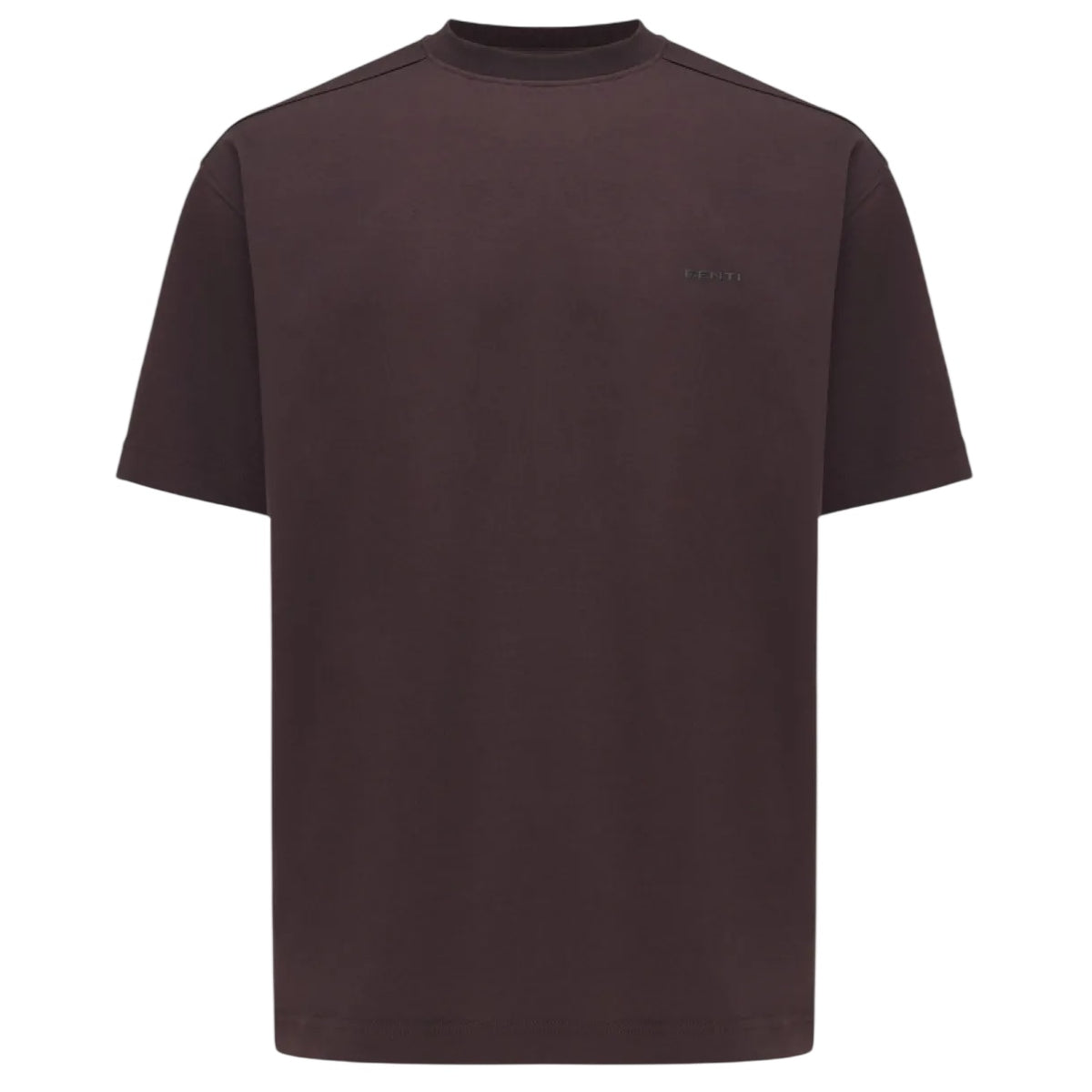 Genti Relaxed Fit T-shirt Bordeaux