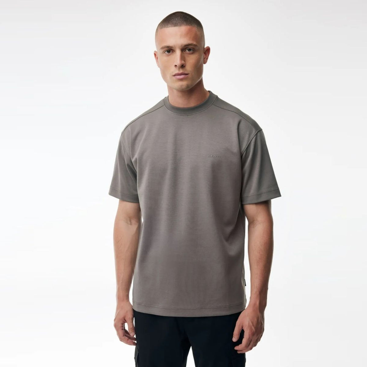 Genti Relaxed Fit T-shirt Bruin