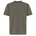 Genti Relaxed Fit T-shirt Donker Groen